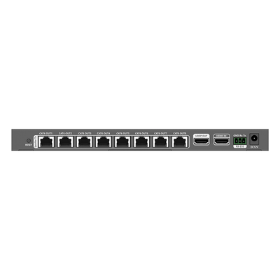 TT-828N - Extensor HDMI sobre IP / 1x8 Distribuidor / 4K @ 60 Hz / 70 m (229.7 ft) / HDR10 / 18 Gbps / PoC / S/PDIF / RS232