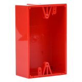 KIT-71100A-R - Caja trasera de montaje color rojo para estaciones de parada STOPPER