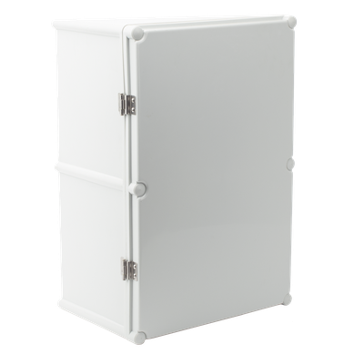 TXG-02-35JK - Gabinete Plástico para Exterior / IP65 / 560 x 380 x 265 mm / ABS / -20 a 60°C / Cierre por Broche