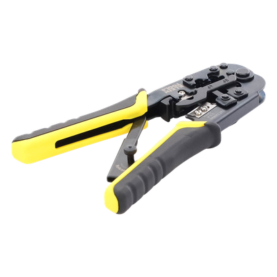 VDV226-011-SEN - Pinza Ponchadora / RJ22-RJ11/RJ12-RJ45 / Acero Alto Carbono / Corta-Pela-Poncha / UTP-STP
