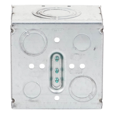 HUB260 - Raco Caja de Conexión Cuadrada / Acero Soldado / 4.69 x 4.69 in HUB260