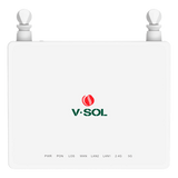 V2802AC-H - ONU Dual EPON/GPON / Wi-Fi AC Doble Banda / 2.4 y 5 GHz / 2x LAN Gigabit / EasyMesh / 12W
