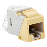 U6A-K20NS - Jack Keystone Cat6A UTP / Terminación 110 / Color Marfil / Conductores 24-22 AWG Sólido y 26-24 AWG Multifilar