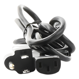 HIK-ACCORD - Hikvision Cable de Alimentación Eléctrica / 110-240 VCA / 1.5 m (4.92 ft) HIK-ACCORD