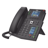 X4U - Teléfono IP Empresarial / 12 Líneas SIP / Pantalla Dual Color / 30 Teclas DSS/BLF / Gigabit PoE / Audio HD Opus