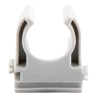 GW-50-601 - Gewiss Soporte de Presión Abierto / PVC Auto-extinguible Libre de Halógenos / Tubería 16 mm