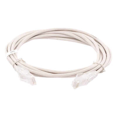 LP-UT6A-300-GY28 - Linkedpro By Epcom Cable de Parcheo Slim UTP Cat6A / 3 m (9.84 ft) / 28 AWG LP-UT6A-300-GY28