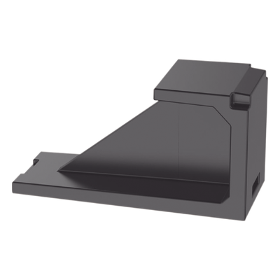 CMBBL-X - Panduit Blank modul for 1port MiniJack Negro Nylon