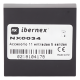 NX0034 - Ibernex Módulo de Entradas/Salidas Digitales / 11 EN + 5 SAL / Colector Abierto 2A/48VDC NX0034
