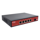 WI-PS306GF-UPS-15A-V2 - Controlador Solar con Switch PoE Industrial / 1 Puerto 802.3bt 90W / 2 Puertos 802.3af/at 30W / 2 Puertos PoE Pasivo 24/48 Vcc 24W / Puerto SFP / 15A / Entrada 45 Vcc