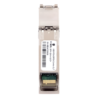 V-XGSPON-SFP - Módulo SFP PON Combo XGSPON/GPON / 10 Gbps Full Duplex / Alcance 20 km (65,616 ft) / SC/UPC / Temperatura Extendida 0-70°C