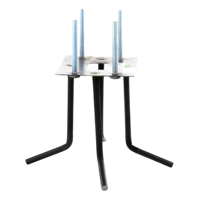 XB-ANCLA - Anclaje de Acero para Barrera Vehicular / Sujeción al Piso / Compatible con Serie XB, XBF y XBS / Instalación Indirecta