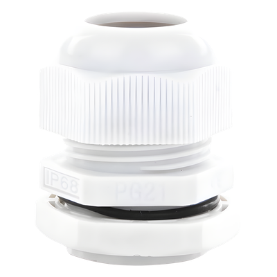 TXG-PG-21 - Conector Tipo Glándula / Rango 13 a 18 mm / Rosca 26.9 mm (1 1/16') / Material Plástico Industrial