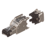 FPS6X88MTG - Panduit Plug RJ45 Blindado / Terminación en Campo / Cat5e/Cat6/Cat6A FPS6X88MTG