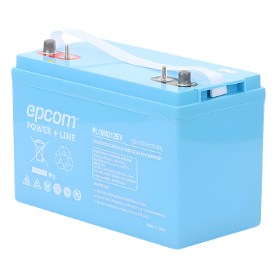 PL100D12EV - Epcom Powerline Batería de Ciclo Profundo / 12 VCC / 100 Ah PL100D12EV