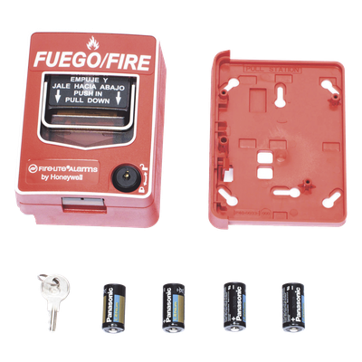 WBG12LXSP - Estación Manual de Incendio Inalámbrica / Direccionable / Doble Acción / Bilingüe Español-Inglés / Red Mesh Swift