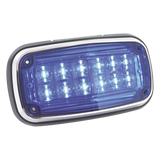 XT1885B - Luz de Advertencia LED / 12 LEDs / 11 Patrones de Destello / IP67 / 12-30 VCC / 170 x 134 x 64.5 mm