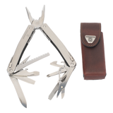 30224L - Navaja Victorinox Multiherramienta  Spirit X con 24 Funciones, Incluye Funda de Piel