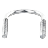 CH-ABR-U-25 - Charofil Abrazadera Tipo U / 1 pulgada / Acabado Electro Zinc CH-ABR-U-25