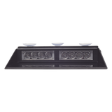 XLL-106-B - Luz de advertencia interior / 8 LED Gen III / 22 patrones de destello / 12 VCC / 2 A máx / Montaje por succión