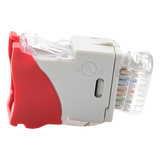 U6A-H03NS - Jack RJ45 Cat6a / UTP / Montaje Híbrido Plano-Angulado / Terminación 110 / Color Rojo