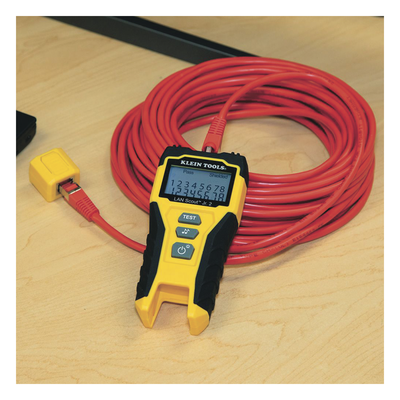 VDV526200 - Tester de Cable LAN / Pantalla LCD Retroiluminada / Detección de Fallas Múltiples / Generador de Tono / Cat3 a Cat7 / Blindaje y No Blindaje
