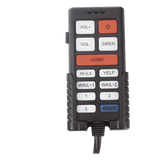 XJ100B - Sirena Vehicular / 100W / 115 dB / Control Unimando / 3 Salidas Auxiliares / Micrófono / Interconexión a Radio