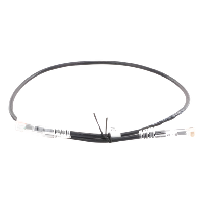 LP-UT6A-05-BK28 - Linkedpro By Epcom Cable de Parcheo Slim UTP / Cat6A / 0.5 m (1.64 ft) LP-UT6A-05-BK28