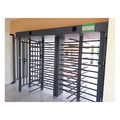 XT-200-C - Torniquete de Cuerpo Completo / 4 Ejes de Seguridad / Rotación 90° / 30 Personas por Minuto / Interior/Exterior / 110 VCA / Acero al Carbón con Pintura Gris