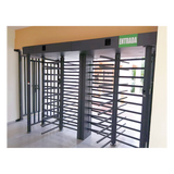 XT-200-C - Torniquete de Cuerpo Completo / 4 Ejes de Seguridad / Rotación 90° / 30 Personas por Minuto / Interior/Exterior / 110 VCA / Acero al Carbón con Pintura Gris