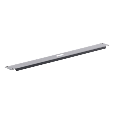 TH-TAP-FR-1UR - Panel ciego para rack / 1UR / 19in / Acero calibre 18 / Acabado negro semi-mate