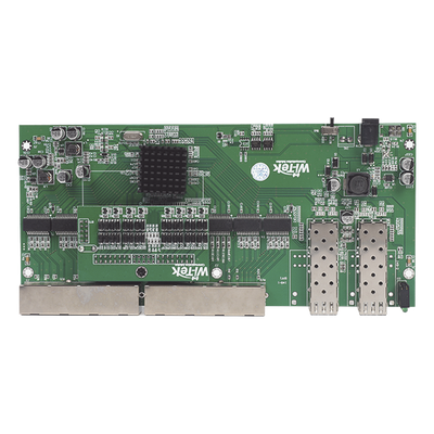 WI-PS310GFR-O - Switch PoE Inverso / 7x PoE In 24V / 1x PoE Out 24V 1A / 2x SFP / IP67 / 20 Gbps / 10.8x9.5x5.1 in