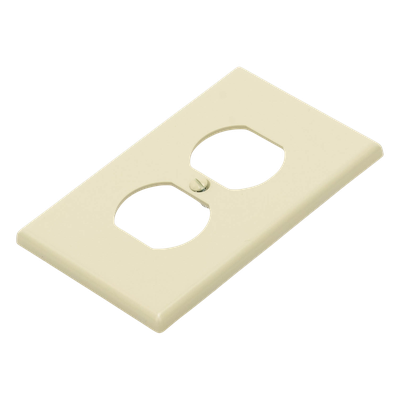 HUB-P8I - Hubbell Placa de Pared / Contacto Duplex / Policarbonato HUB-P8I