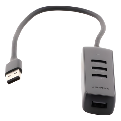 10915 - Ugreen 10915 hub de interfaz USB 3.2 Gen 1 (3.1 Gen 1) Type-A 5000 Mbit/s Negro