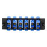 FAP6WBUDSCZ - Panduit Placa Acopladora de Fibra Óptica / 6 Conectores SC Dúplex / 12 Fibras Monomodo OS1/OS2