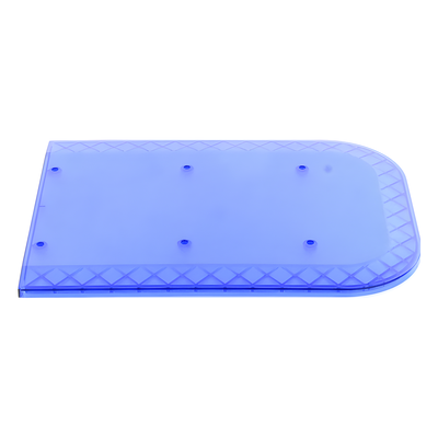 Z67DLB - Domo lateral de reemplazo / Policarbonato / Compatible X67A / Color azul / Sin herramientas