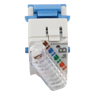 U5-K06NS - Jack Keystone / Cat5e UTP / Punch Down 110 / T568A-B / -10 a 60 °C / 24-22 AWG