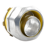 ANC-HLR-100 - Conector Recto Liquidtight / 1" (25 mm) / Acabado Bruñido / UL 514B / NEMA FB-1