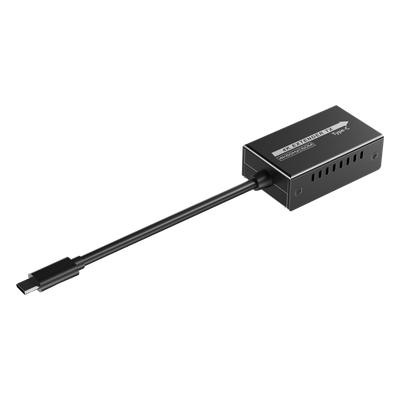 TT600TH - Extensor USB-C a HDMI / 4K 120 Hz / 18 Gbps / Alcance 60 m (196.9 ft) / HDR10 / HDCP 2.2 / Protección ESD ±8KV