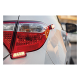 X13-R - Luz Auxiliar Ultra Brillante / 4 LEDs / Rojo / 10-30VCC / 23 Patrones / 3.9 x 1.3 x 1.0 in