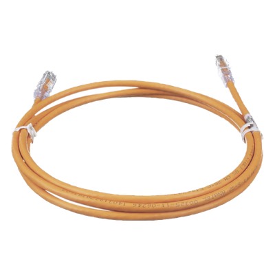 UTPSP5ORY - Cable de Parcheo UTP / Cat6 / 24 AWG / CM / 1.52 m (5 ft) / Naranja