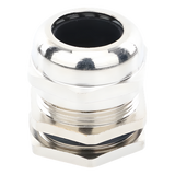 TXG-BM-27X1.5 - Conector Metálico Tipo Glándula / Rango 13-18 mm (0.51-0.71') / IP68-10 Rotativo / Latón Niquelado / -40℃ a 100℃