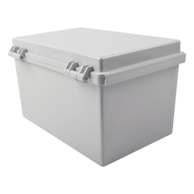 TXG-01-46 - Gabinete Plástico para Exterior (IP65) de 185 x 285 x 180 mm Cierre por Broche.