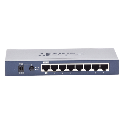 GSD-1002M - Planet Switch Administrable / 8 Puertos Gigabit / 2 Puertos SFP GSD-1002M