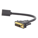 20118 - Ugreen 20118 adaptador de cable de vídeo DVI-D HDMI Negro, Oro