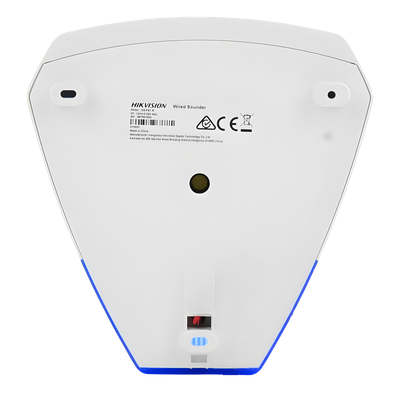 DS-PS1-B - Hikvision Sirena Estrobo Cableada / 105 dB / LED Azul DS-PS1-B