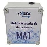 YAS-MOD - Módulo Adaptador para Alerta Sísmica / Fuente 13.5VDC 2A / Respaldo 7 Días / Entrada AC 127/220V / Conector 3.5 mm