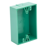 KIT-71100A-G - Caja trasera de montaje color verde para estaciones de parada STOPPER