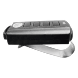 XB-T18-BC - Control Remoto con Clip para Visera / 433.92 MHz / 4 Botones / -10°C a 50°C / Batería 12V Incluida