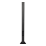 XGA-POLE-6MS - Poste Seccionado para Videovigilancia / 6 m (19.7 ft) / 3 Secciones / Base 140 mm / Espesor 3 mm / Brazo PTZ 500 mm / IP con Sellos / Color Negro